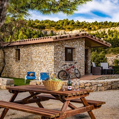 Camping Bungalow Serra De Prades Resort Vilanova de Prades Dış mekan fotoğraf