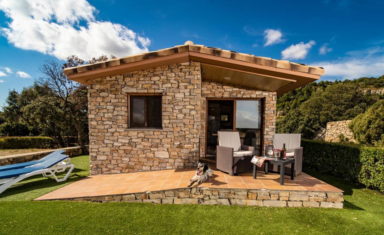 Camping Bungalow Serra De Prades Resort Vilanova de Prades Dış mekan fotoğraf