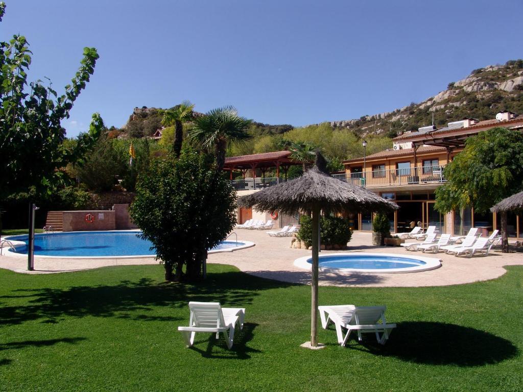 Camping Bungalow Serra De Prades Resort Vilanova de Prades Dış mekan fotoğraf